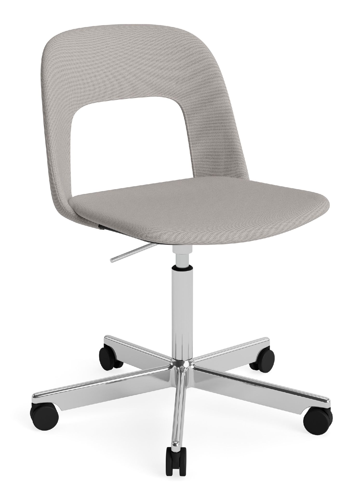 Layout Side Chair 144 5-star swivel base chair Hay 