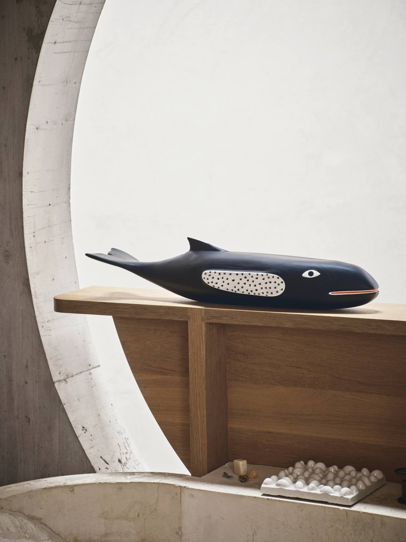 Eames House Whale Sculpture Ash Vitra 