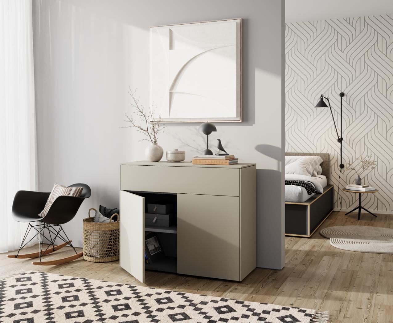 Aventa sideboard Müller Möbelwerkstätten favourite combination 3