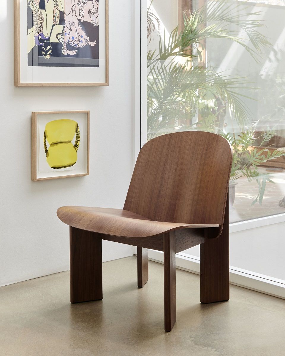 Chisel Lounge Chair Armchair Hay