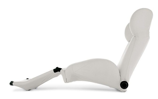 A - Cover for headrest left Wink Cassina Popeline red