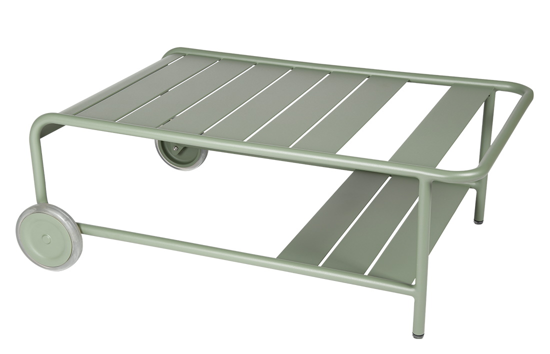 Luxembourg Low Table with Castors Outdoor Fermob Luxembourg Low Table with Castors Outdoor Fermob