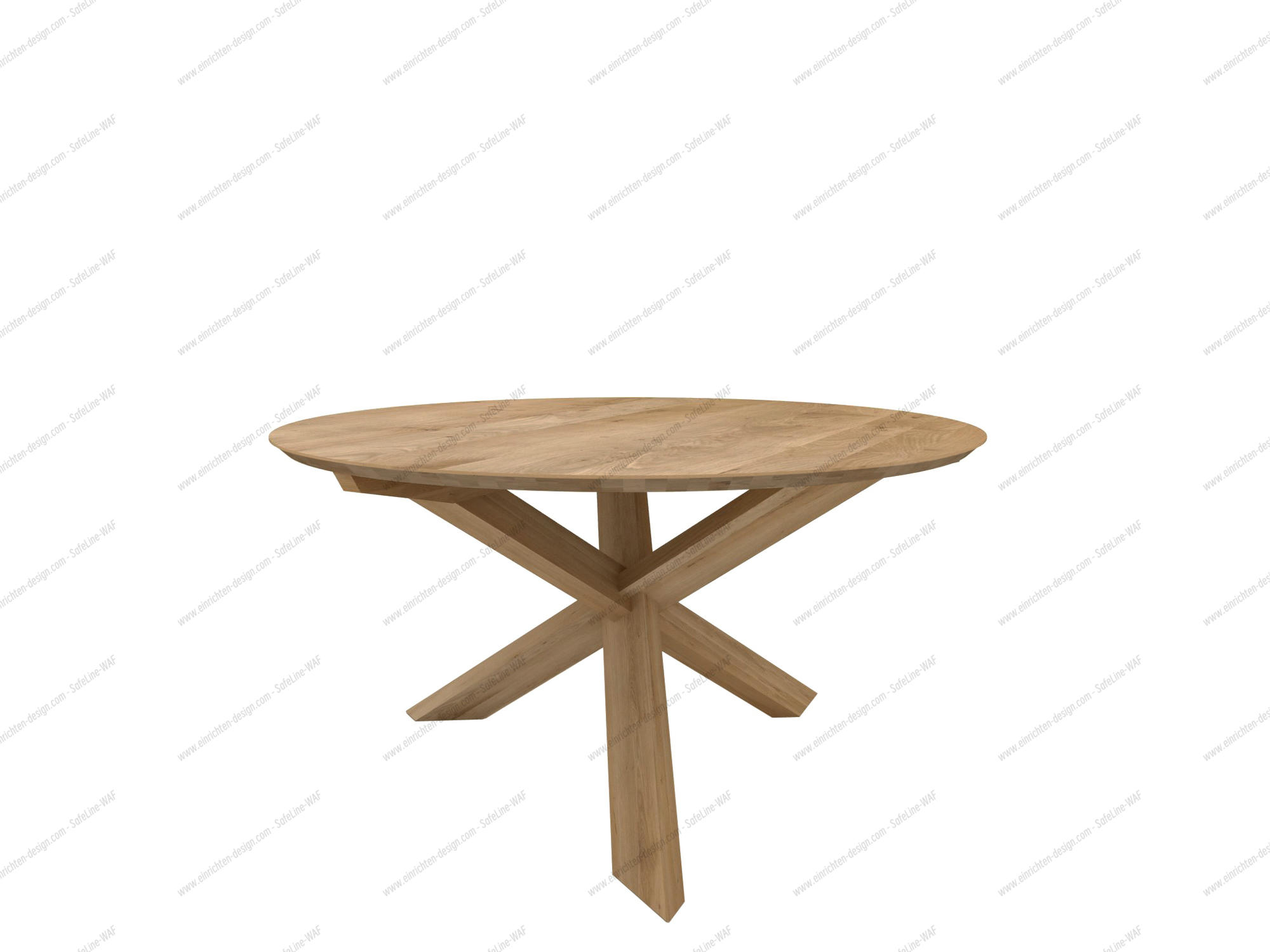 Dining table Circle oak Ethnicraft