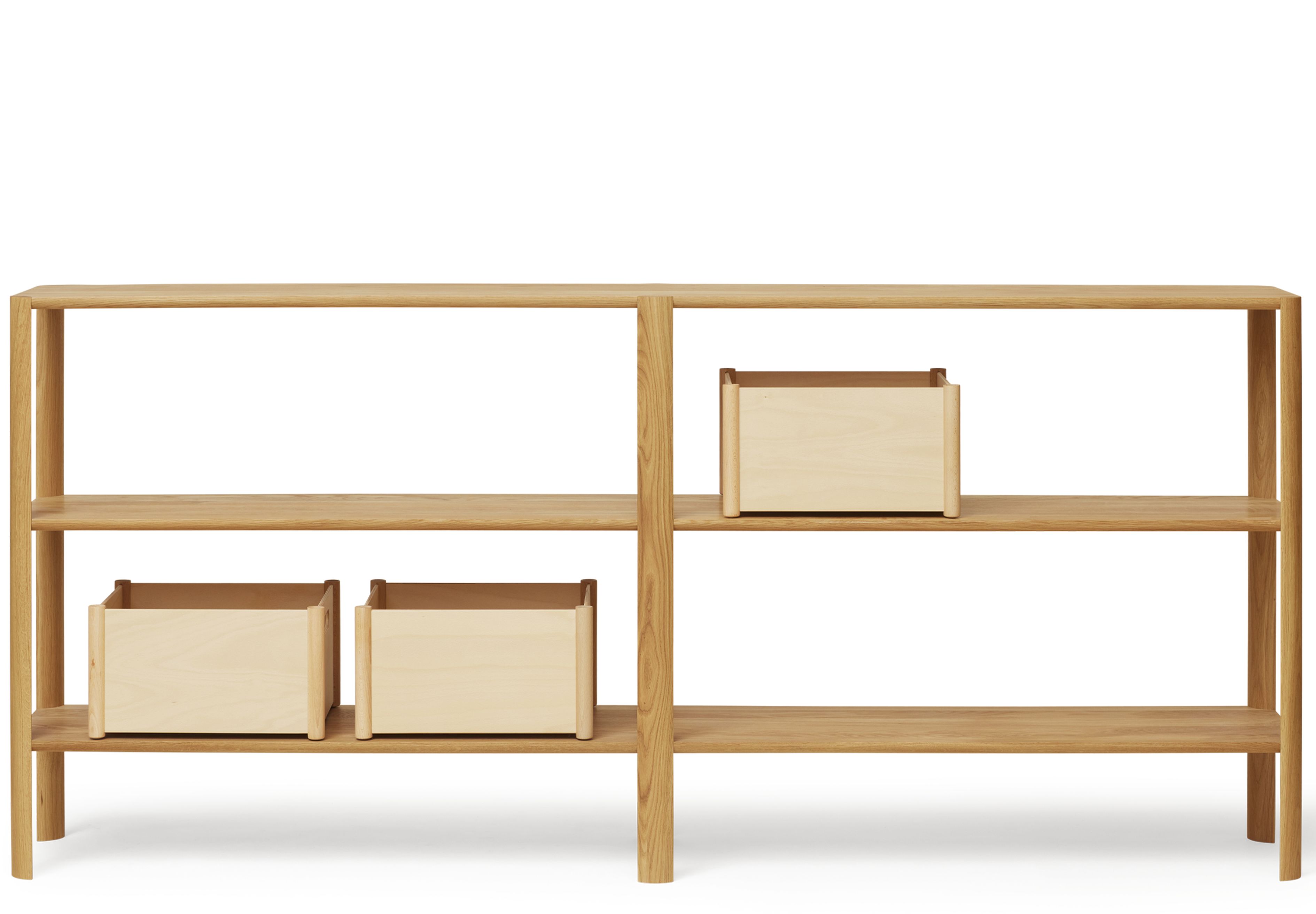 Leaf Shelf 2x3 Oak oiled Form & Refine