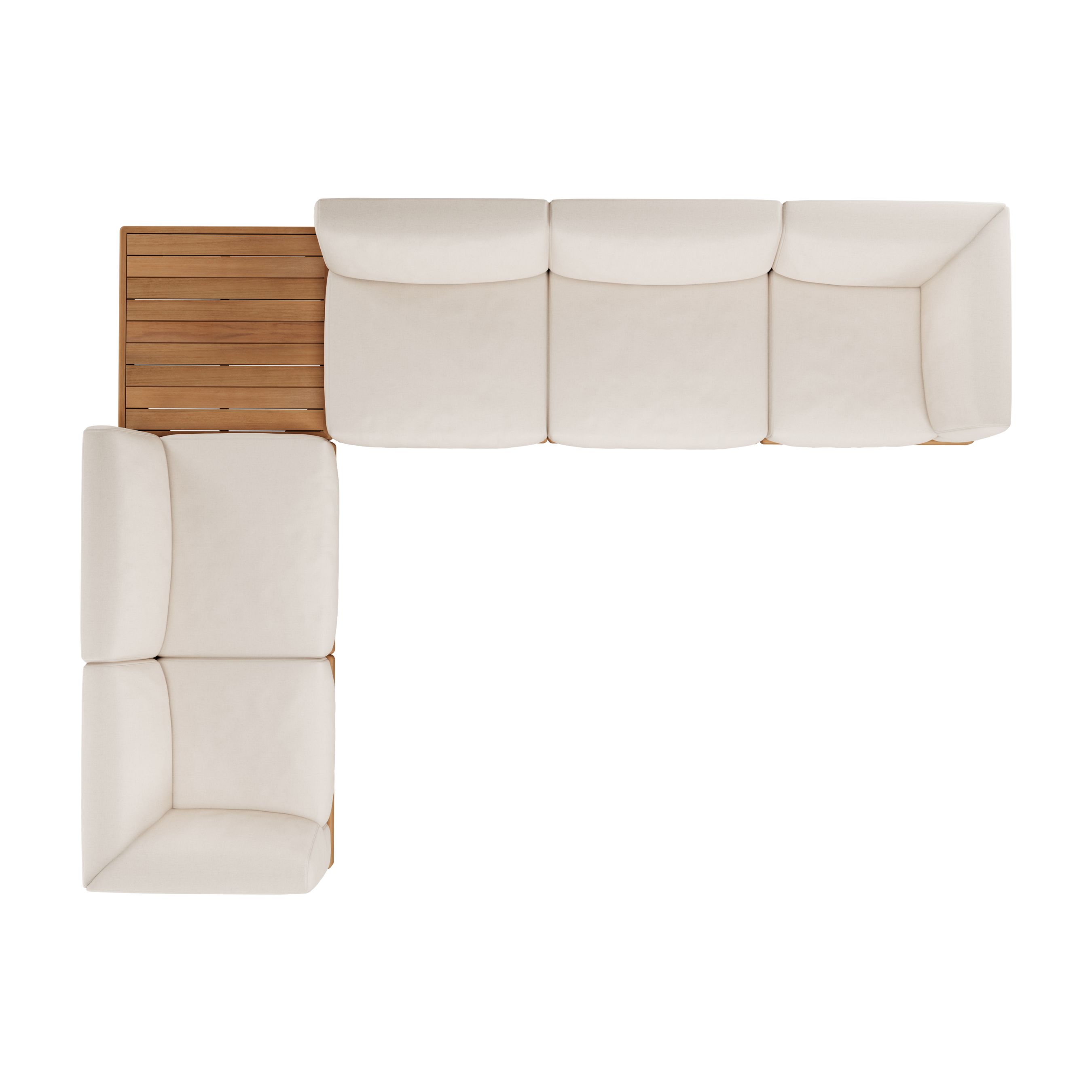 Monocle outdoor coffee table Ethnicraft