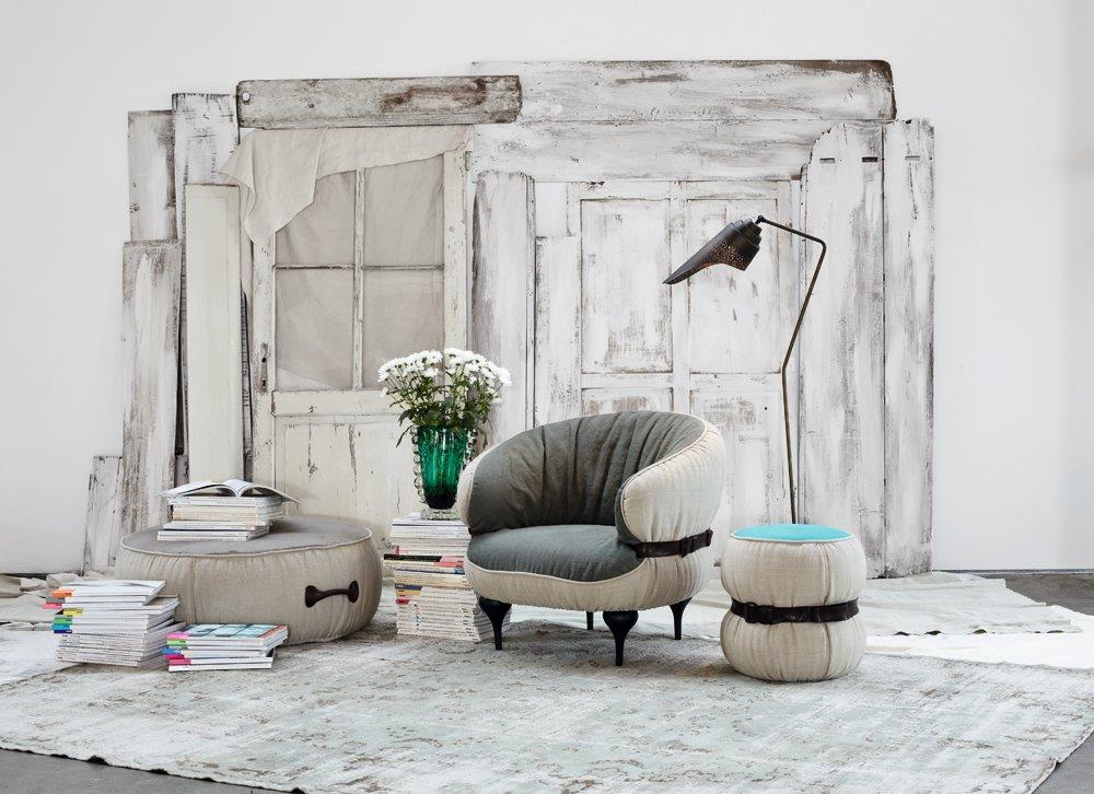 Chubby Chic Pouf Ø 100 cm Moroso Diesel