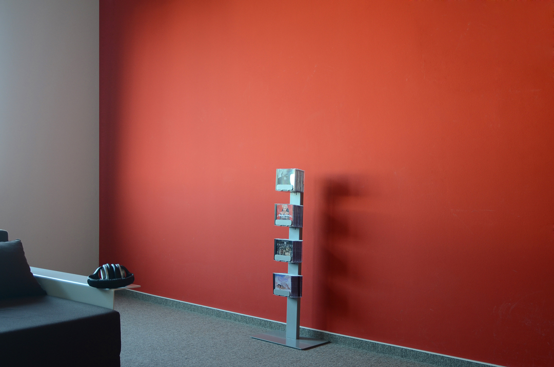 CD tree Single floor-standing shelf Radius