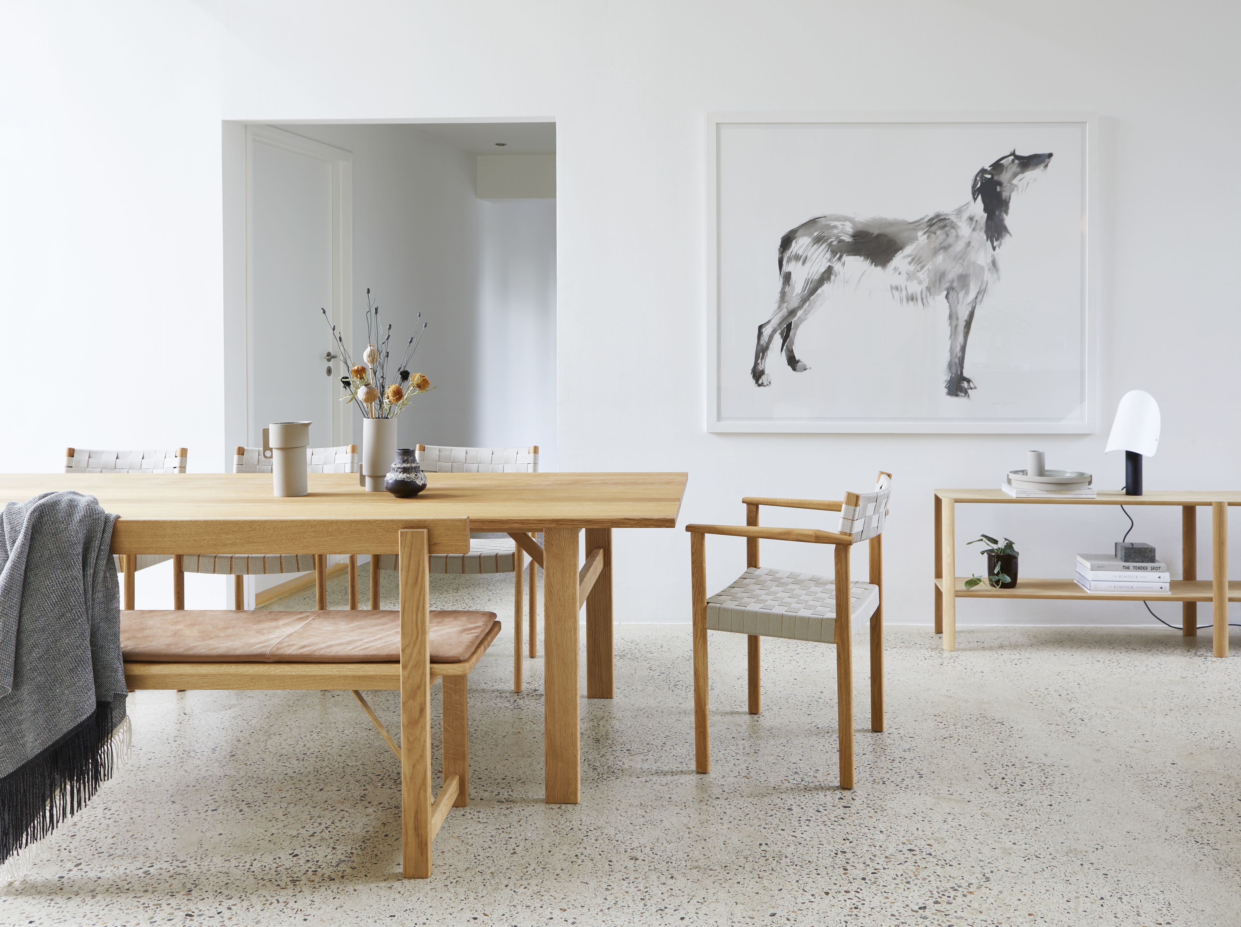 Position Bench Oak oiled Form & Refine