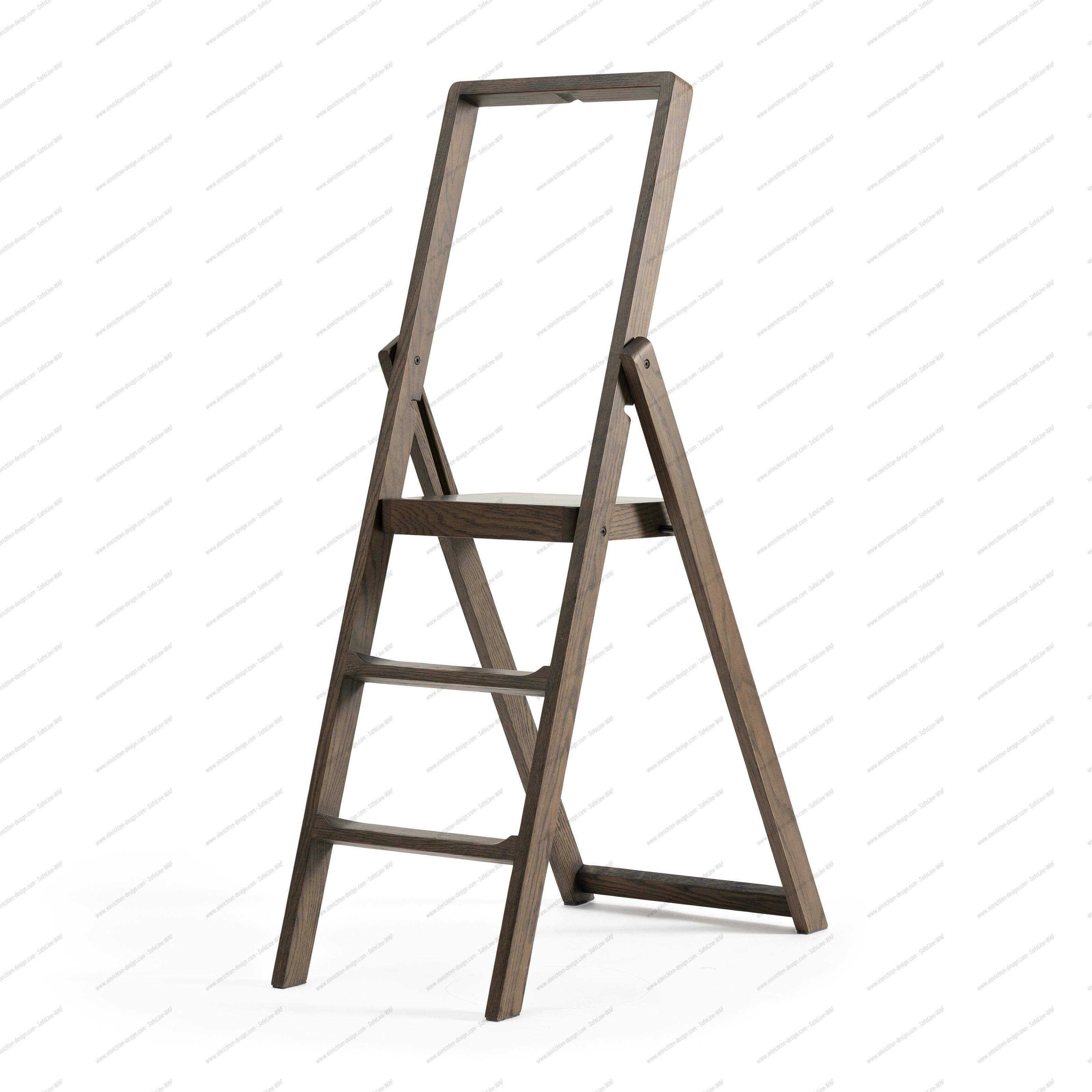 Step Ladder Dark Oak Design House Stockholm