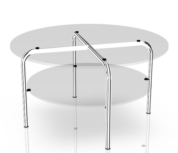 MR 516/1 Coffee table with Storage compartment Thonet