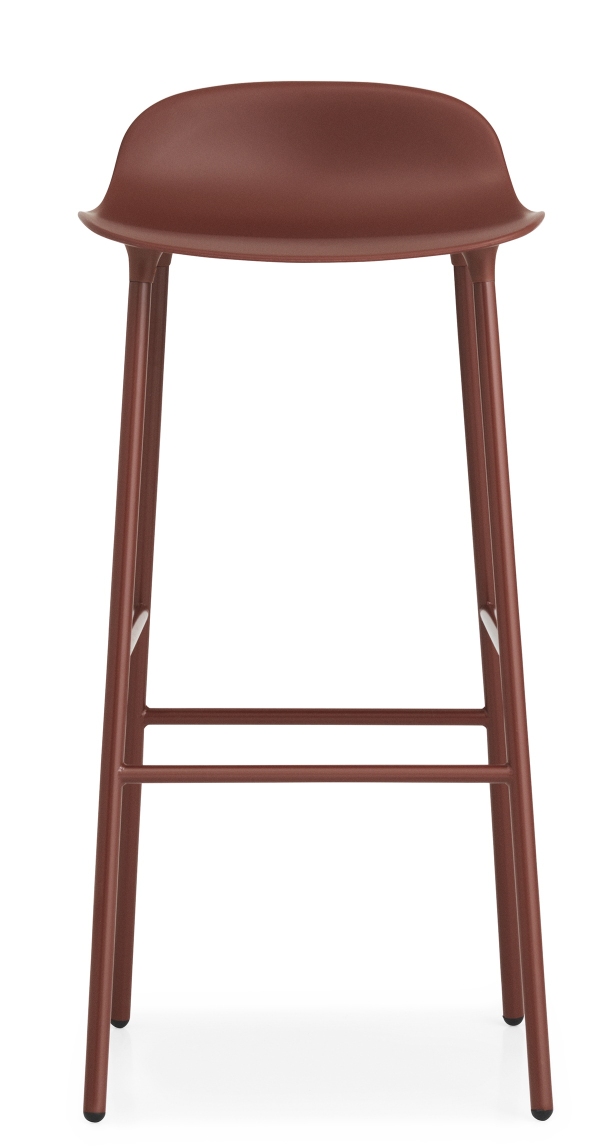 Form Barstool  H 75 cm Steel Normann Copenhagen