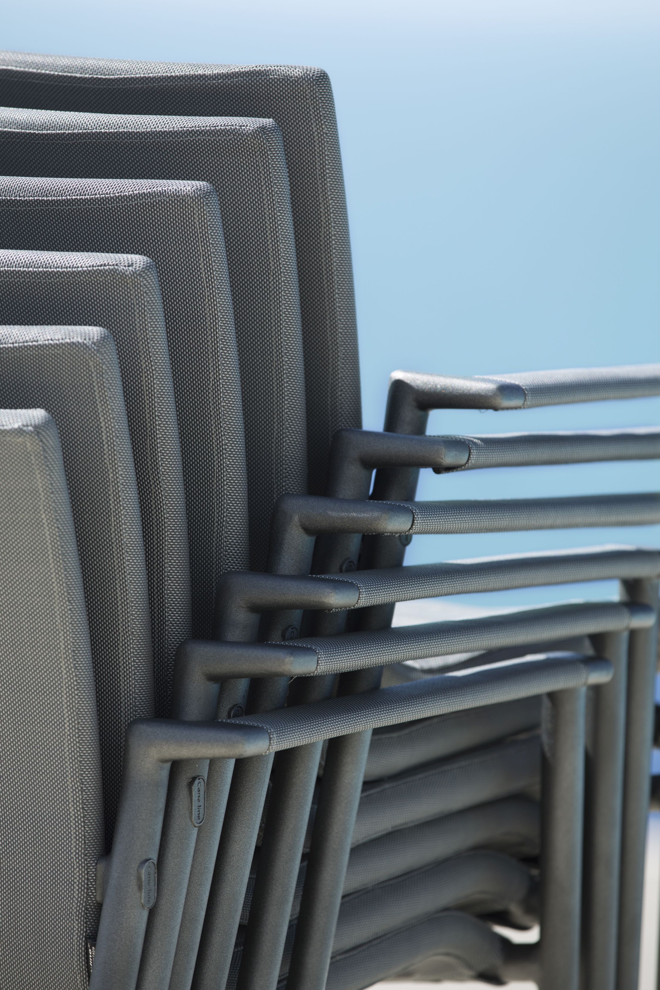 Core Outdoor Chair AirTouch with Armrests Cane-Line