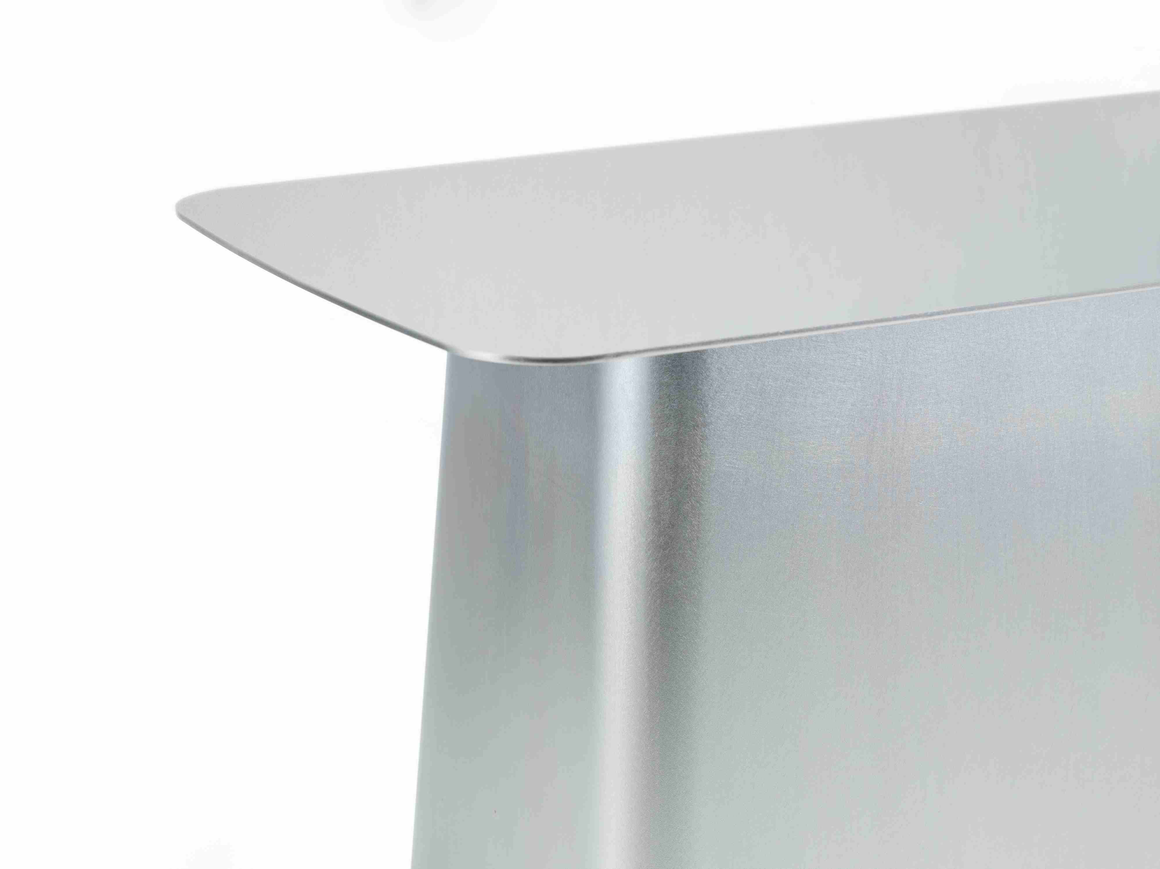 Metal Side Table Large Galvanised Outdoor Vitra
