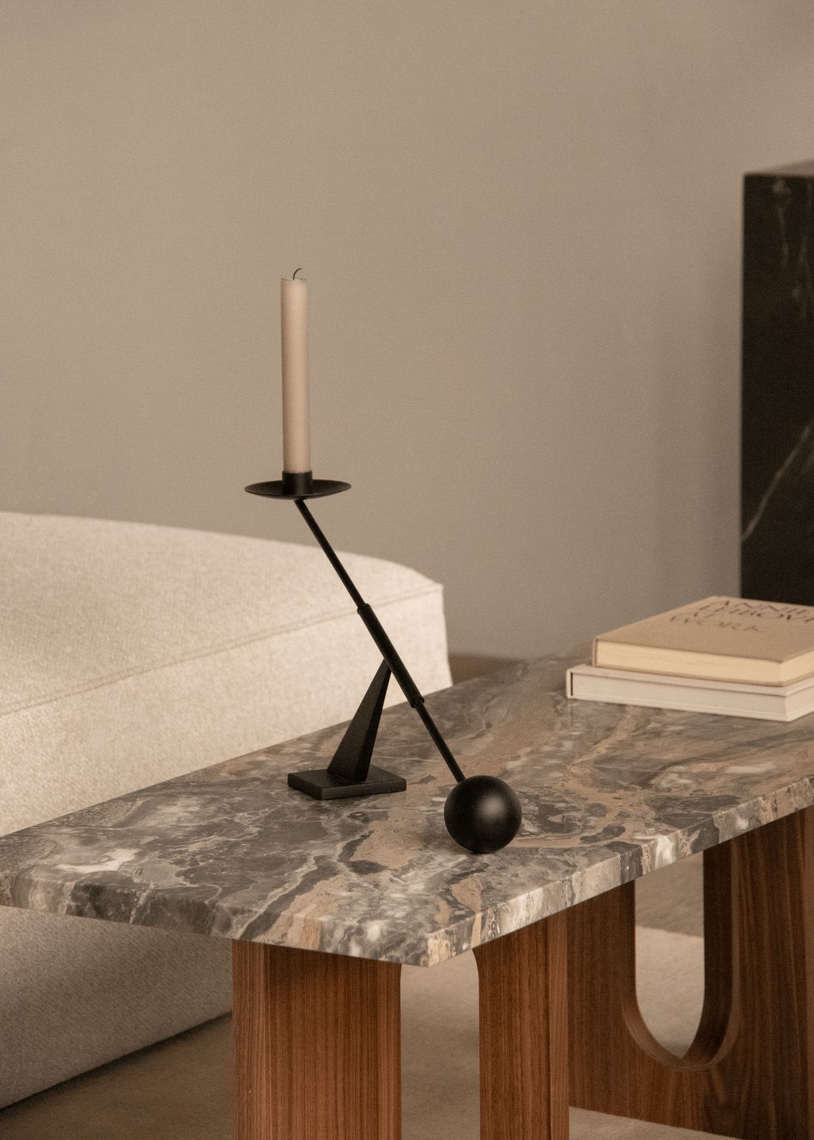 Interconnect Candle Holder Small - Black Audo Copenhagen