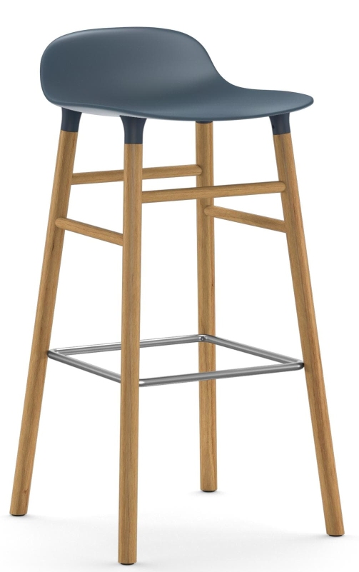Form Barstool  H 75 cm Wood Normann Copenhagen