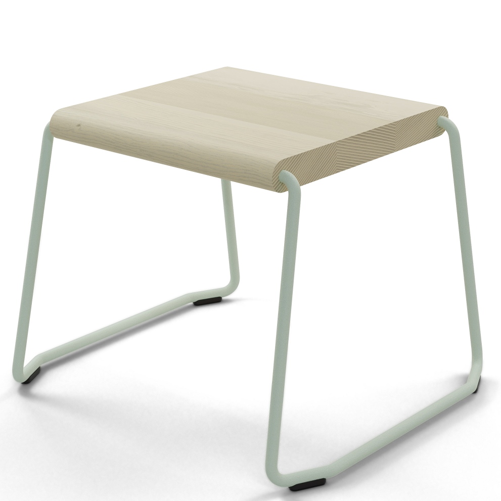 D:002 Side Table White Fuchs & Habicht