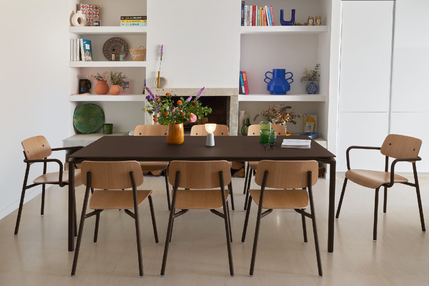 Study Chair Oak Chair Indoor Fermob