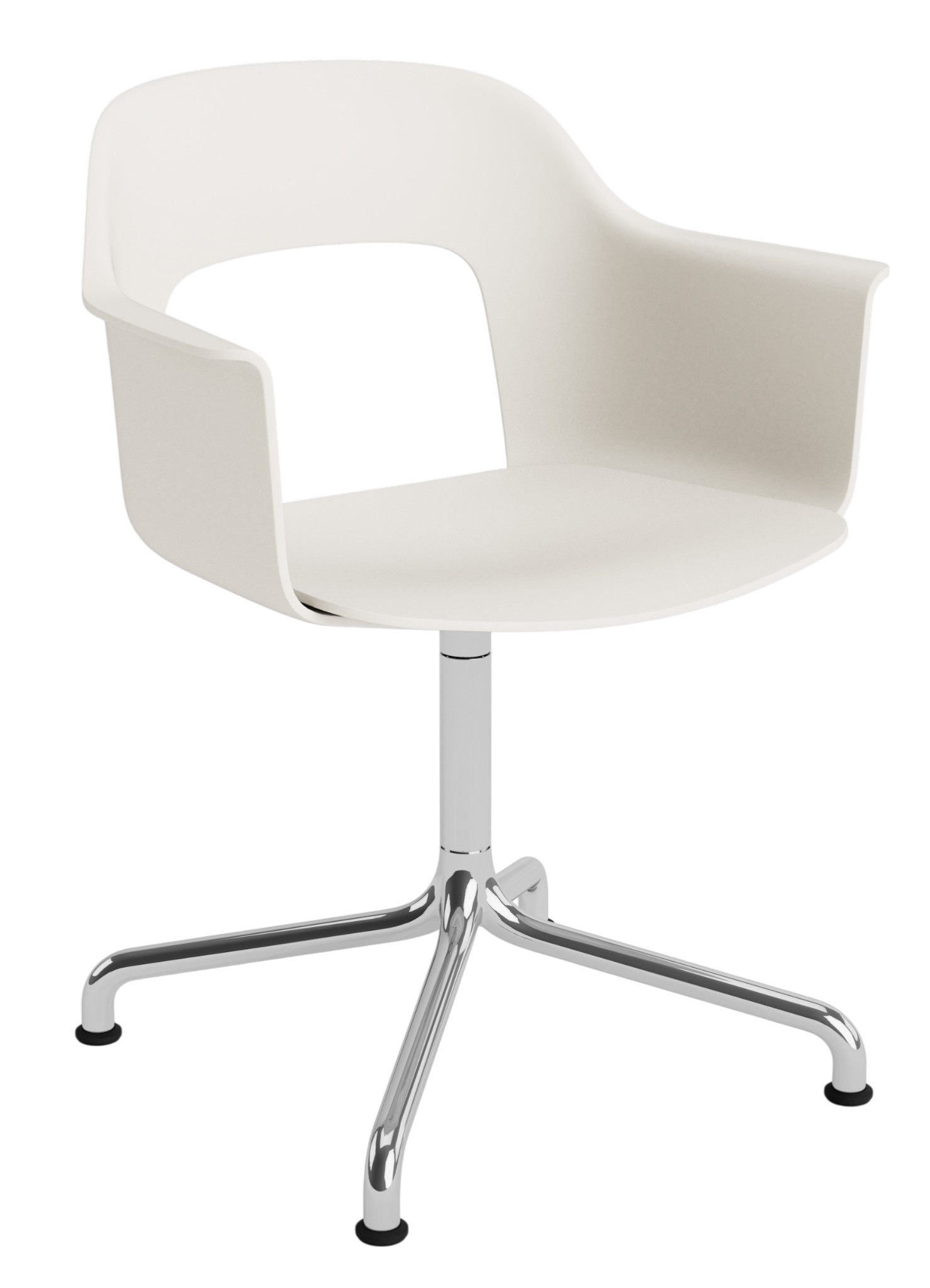 Layout Armchair 251 Armchair 4-star base swivel base with curved base Hay  