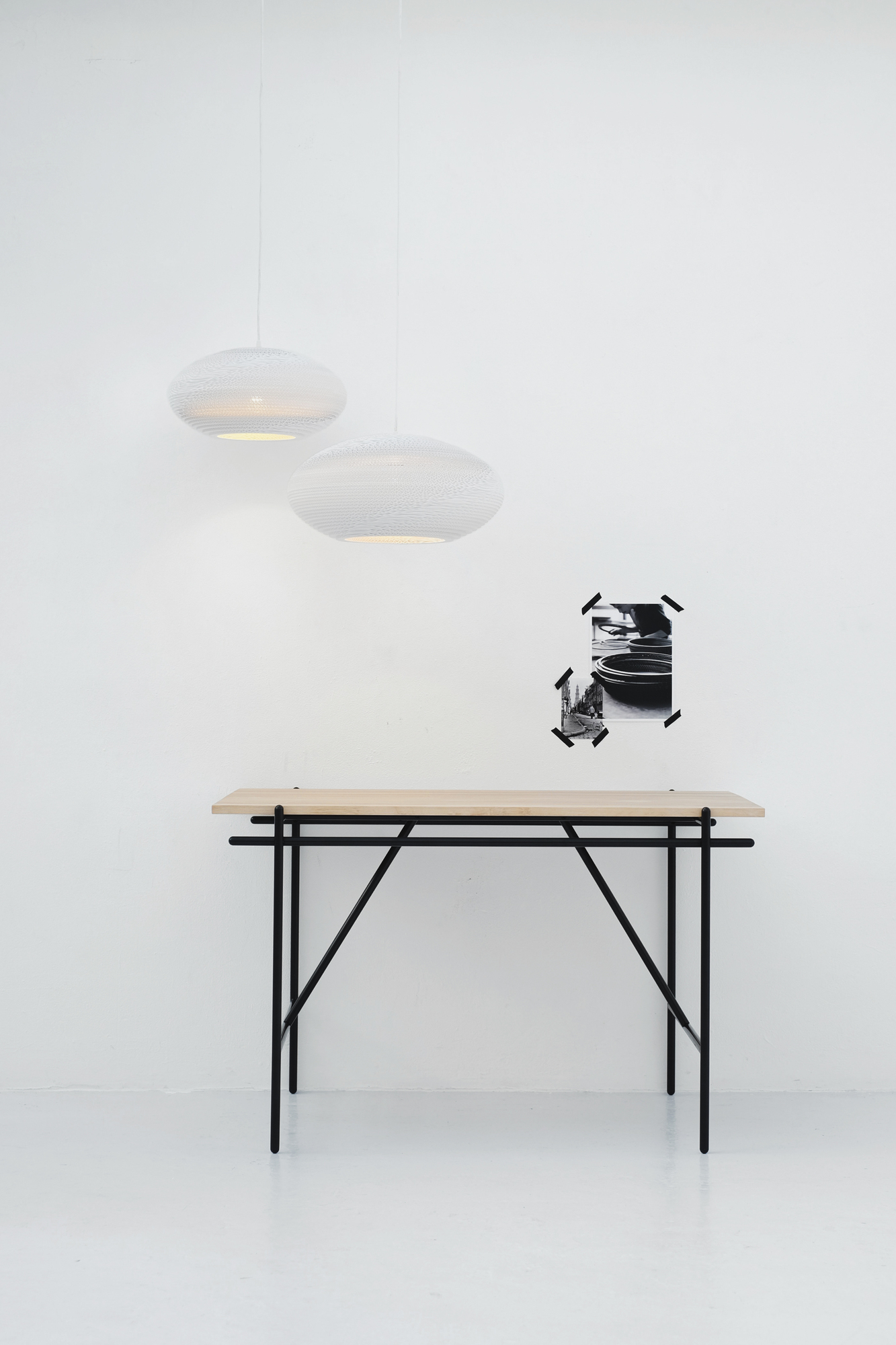 Scraplights Disc 16 Pendant lamp White Graypants