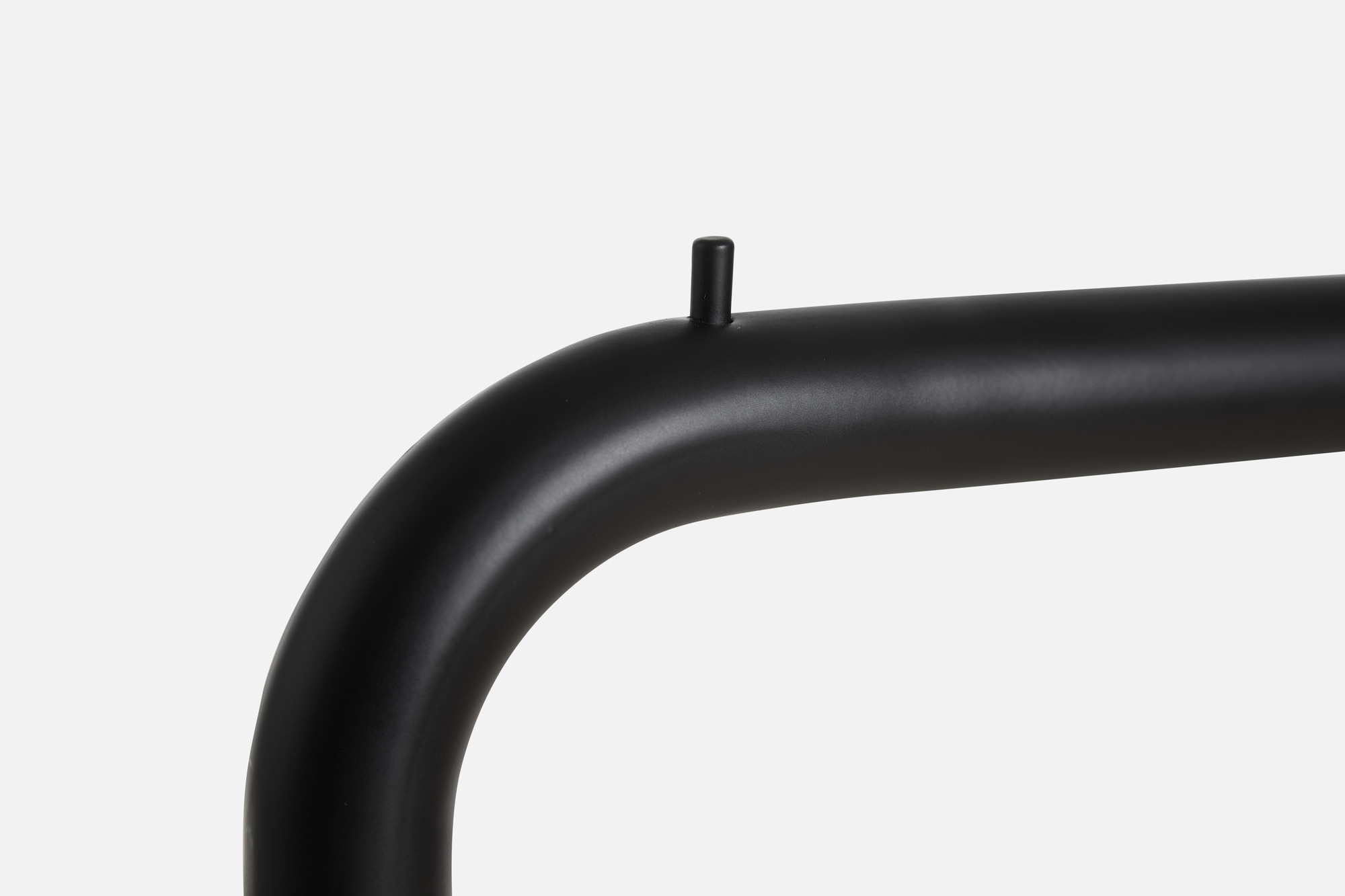 O&O Clothing Rack Black Painted Metal Small Woud