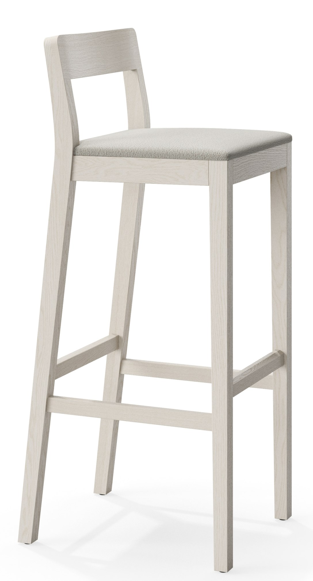 Sit Wood Bar Stool with Seat Cushion Zeitraum Sit Wood Bar Stool with Seat Cushion Zeitraum