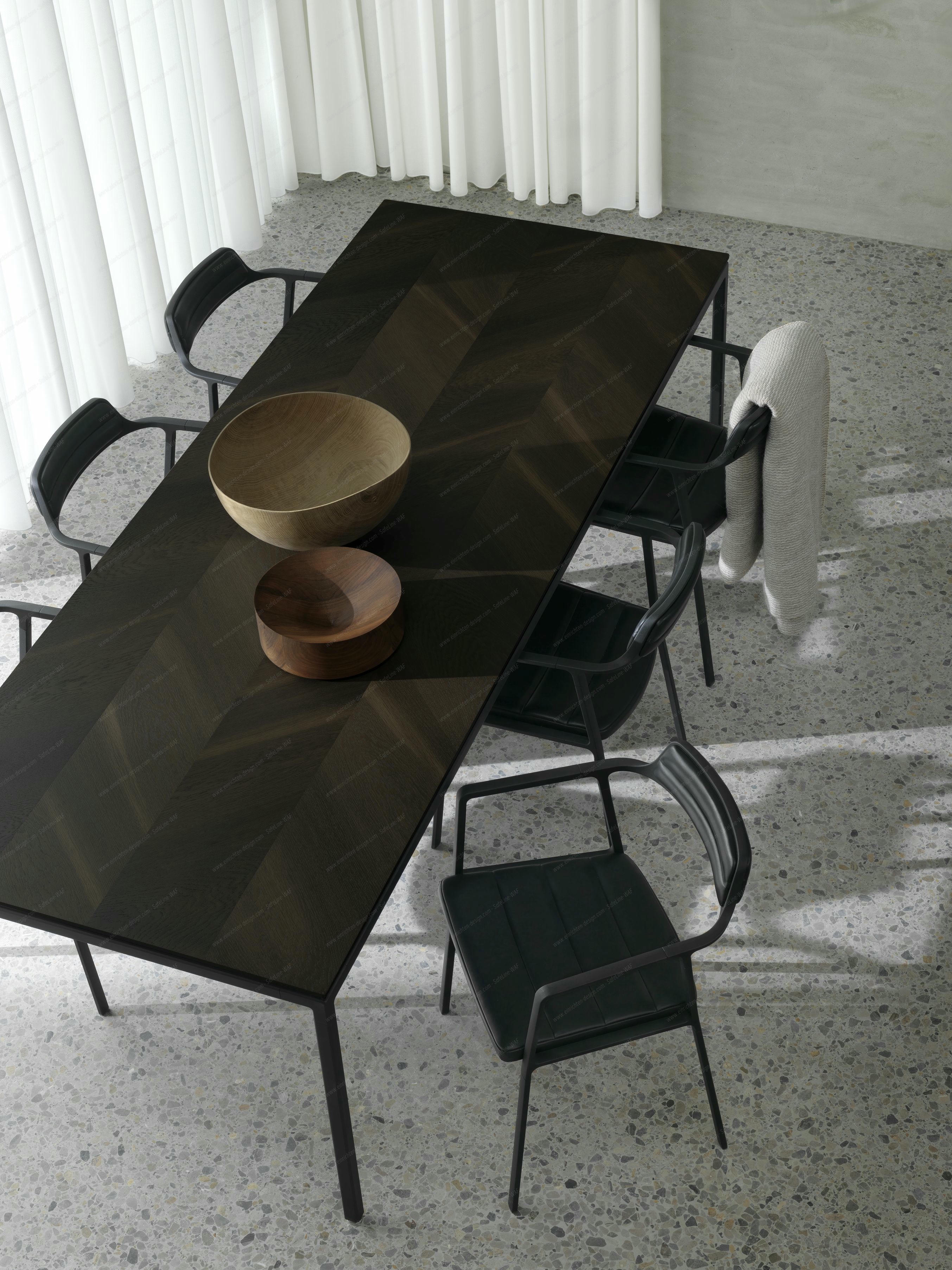 Chair black aniline leather Vipp Chair black aniline leather Vipp