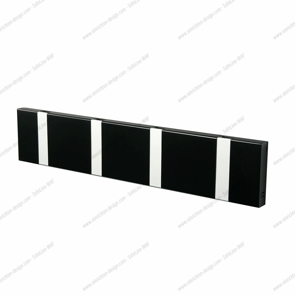 Knax Wardrobe 4 hooks black Loca
