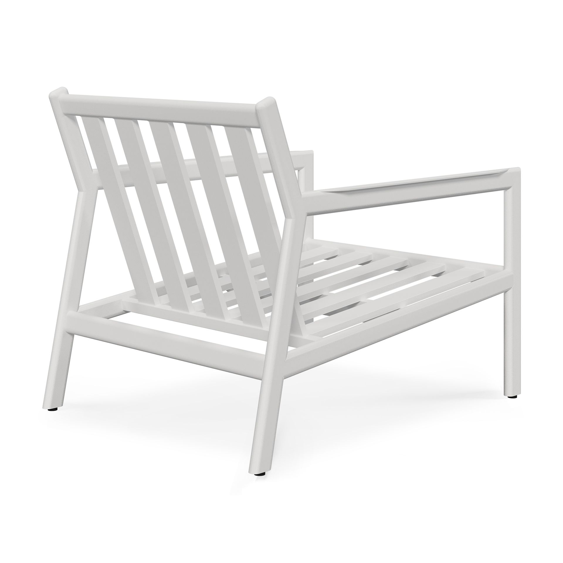 Jack Outdoor Lounge Chair - Aluminium White Ethnicraft