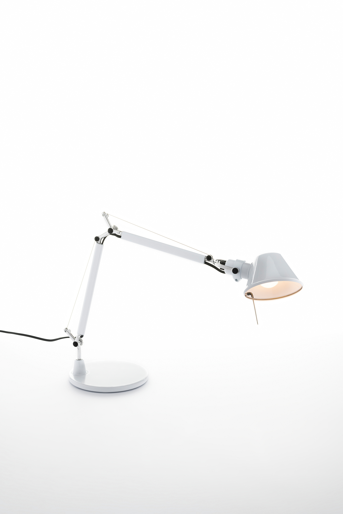 Tolomeo Micro table Body with White PIECES | ARTEMIDE 0011820A EZ