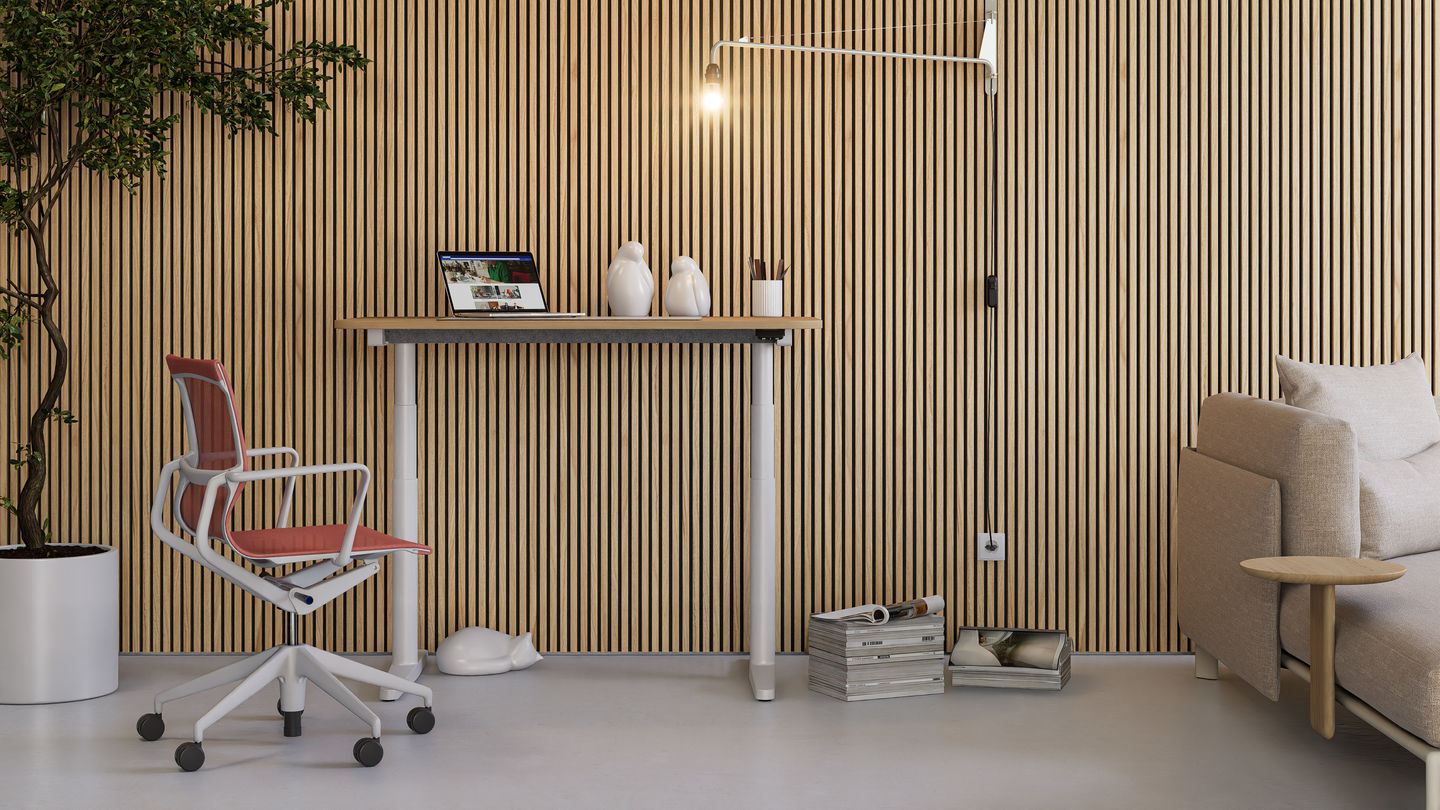 Tyde 2 Standing/Sitting Table Home Desk Vitra desk