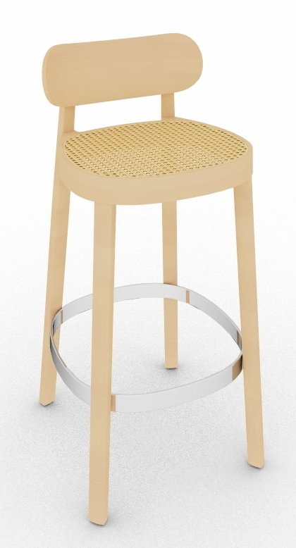 Wooden Chair / Bar Stool 118 HT Thonet