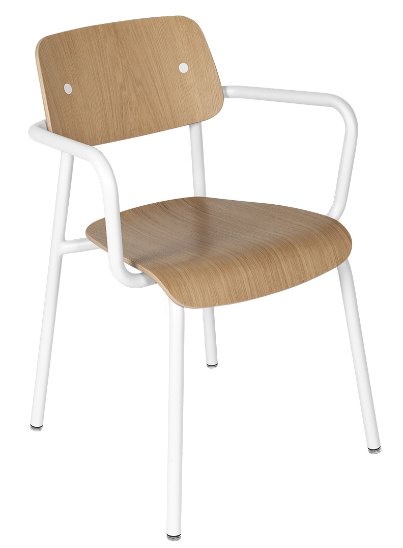 Study Bridge oak armchair Outdoor Fermob