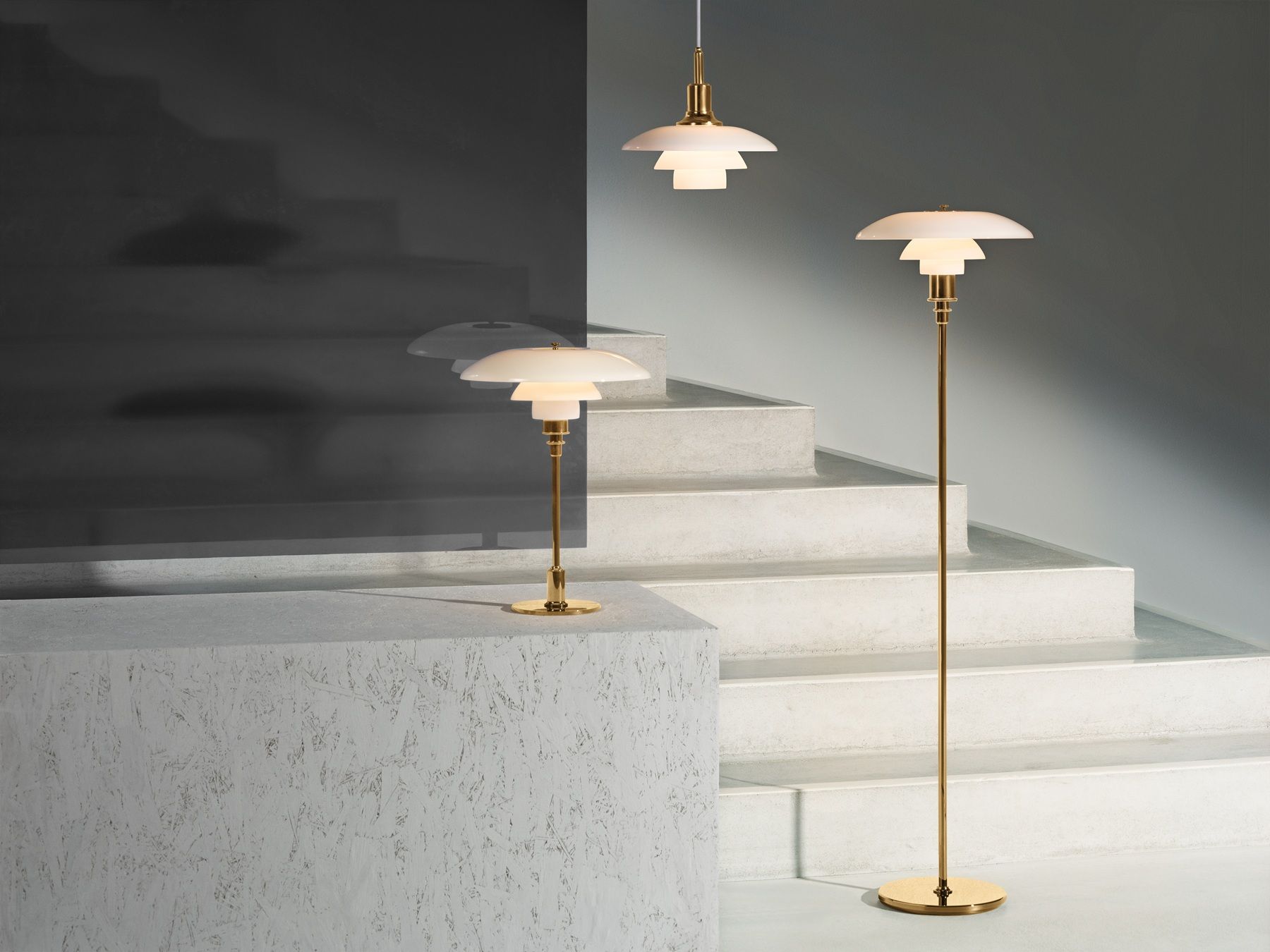 PH 3 1/2 - 2 1/2 Floor Lamp Louis Poulsen