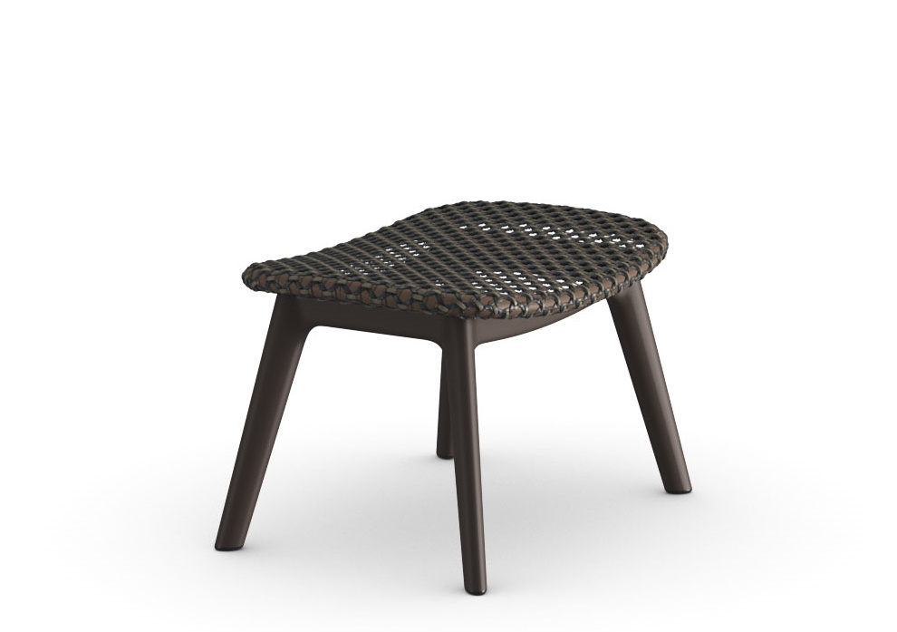 Mbrace Alu Footstool incl. Seat Cushion Dedon