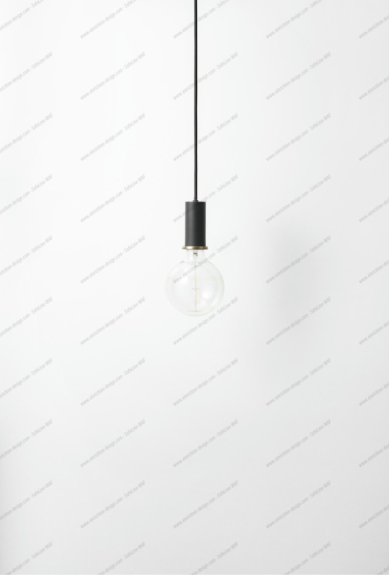 Collect Pendant low black Ferm Living SINGLE PIECES