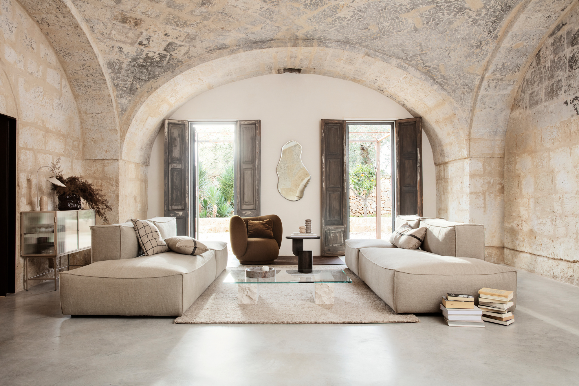Rico Lounge Chair Bouclé Ferm Living Rico Lounge Chair Bouclé Ferm Living