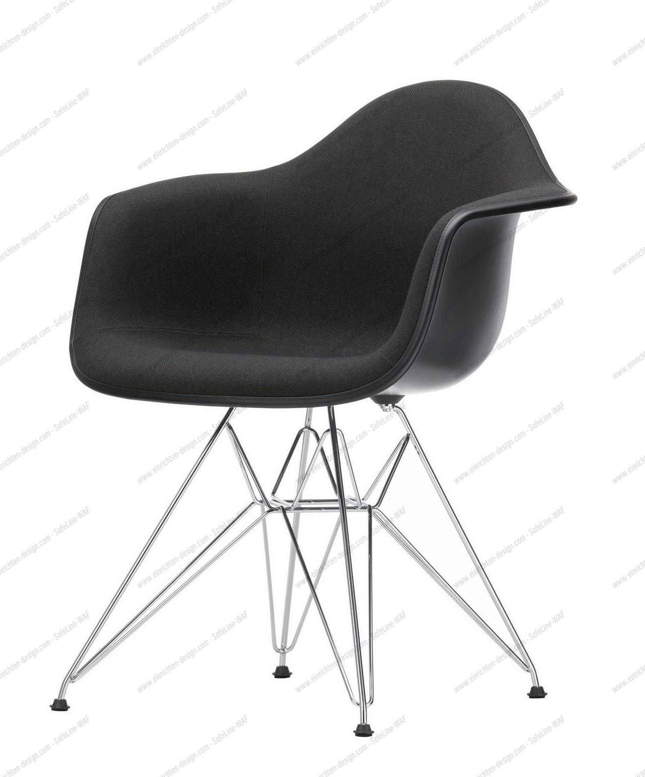 Eames Plastic Arm Chair DAR Chair Fully upholstered Vitra