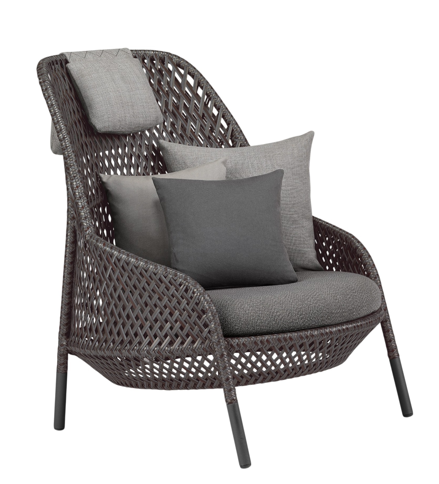 AHNDA Outdoor Wing Chair High-back Armchair Dedon