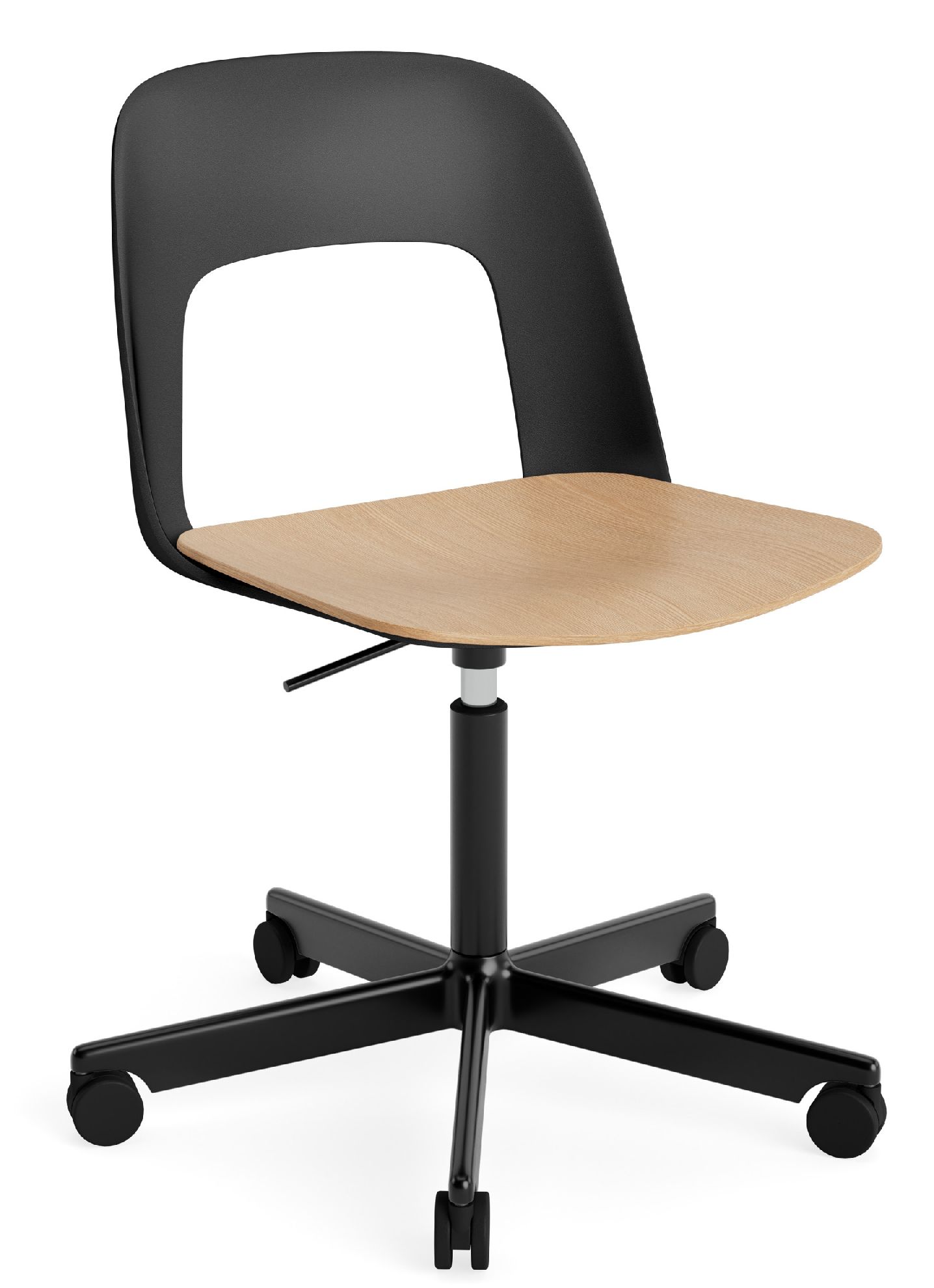 Layout Side Chair 142 5-star swivel base chair Hay  