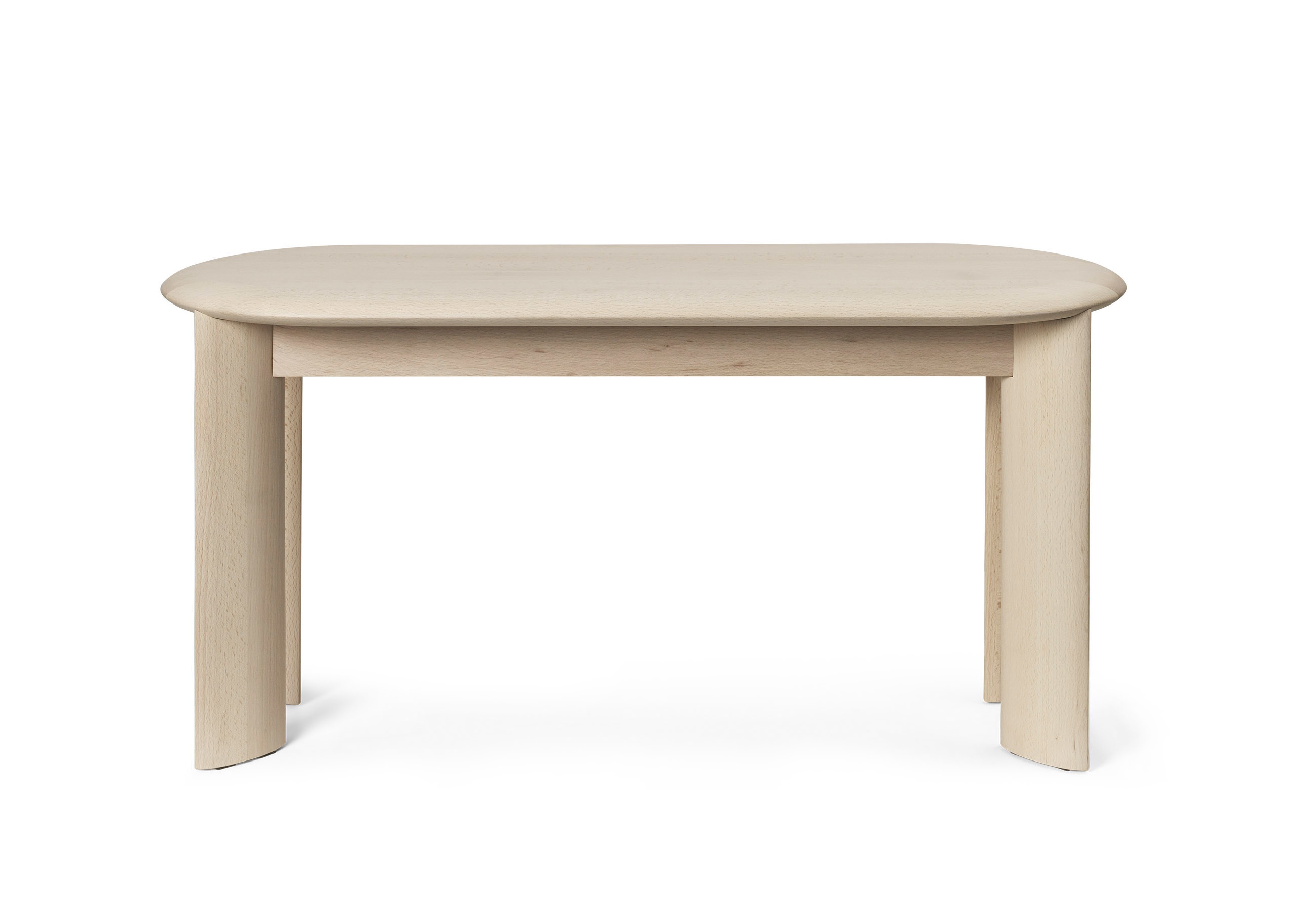 Bevel Bench Beech white oiled Ferm Living