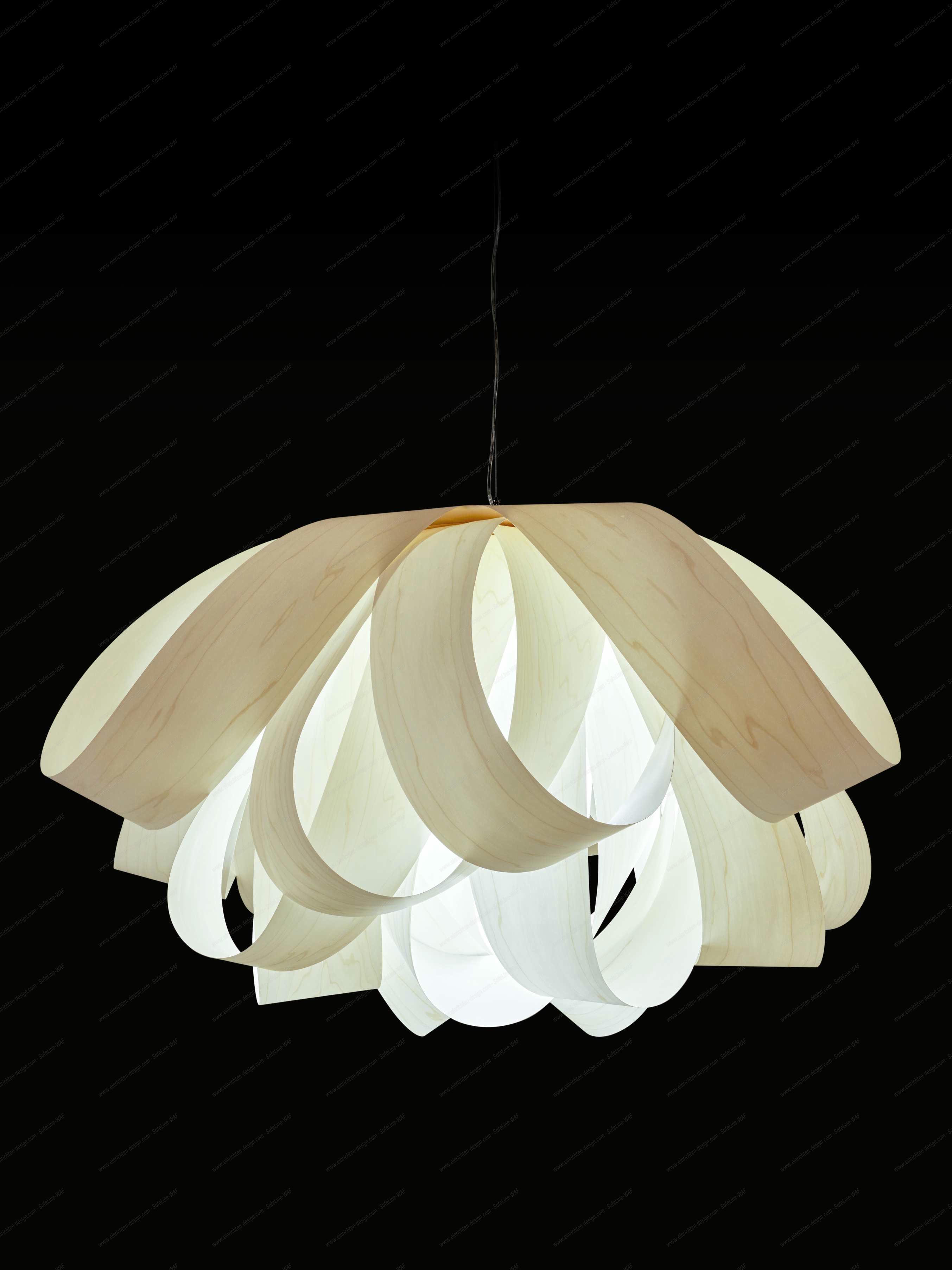 Agatha L pendant LZF Lamps 20 Ivory white