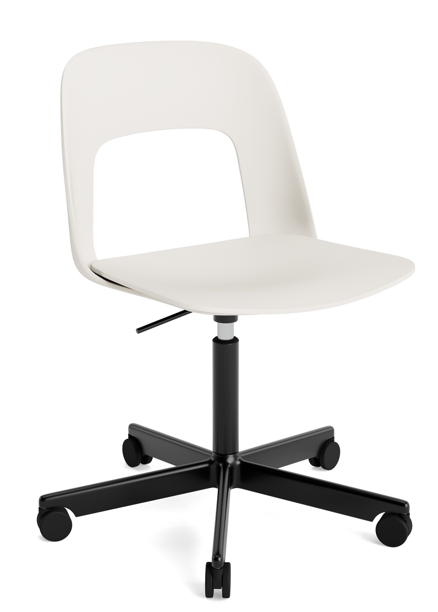 Layout Side Chair 141 5-star swivel base chair Hay   
