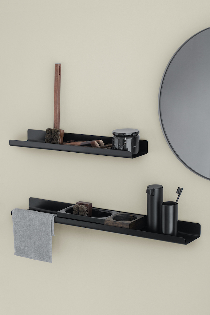 MODO Wall Shelf Black Blomus SINGLE PIECES