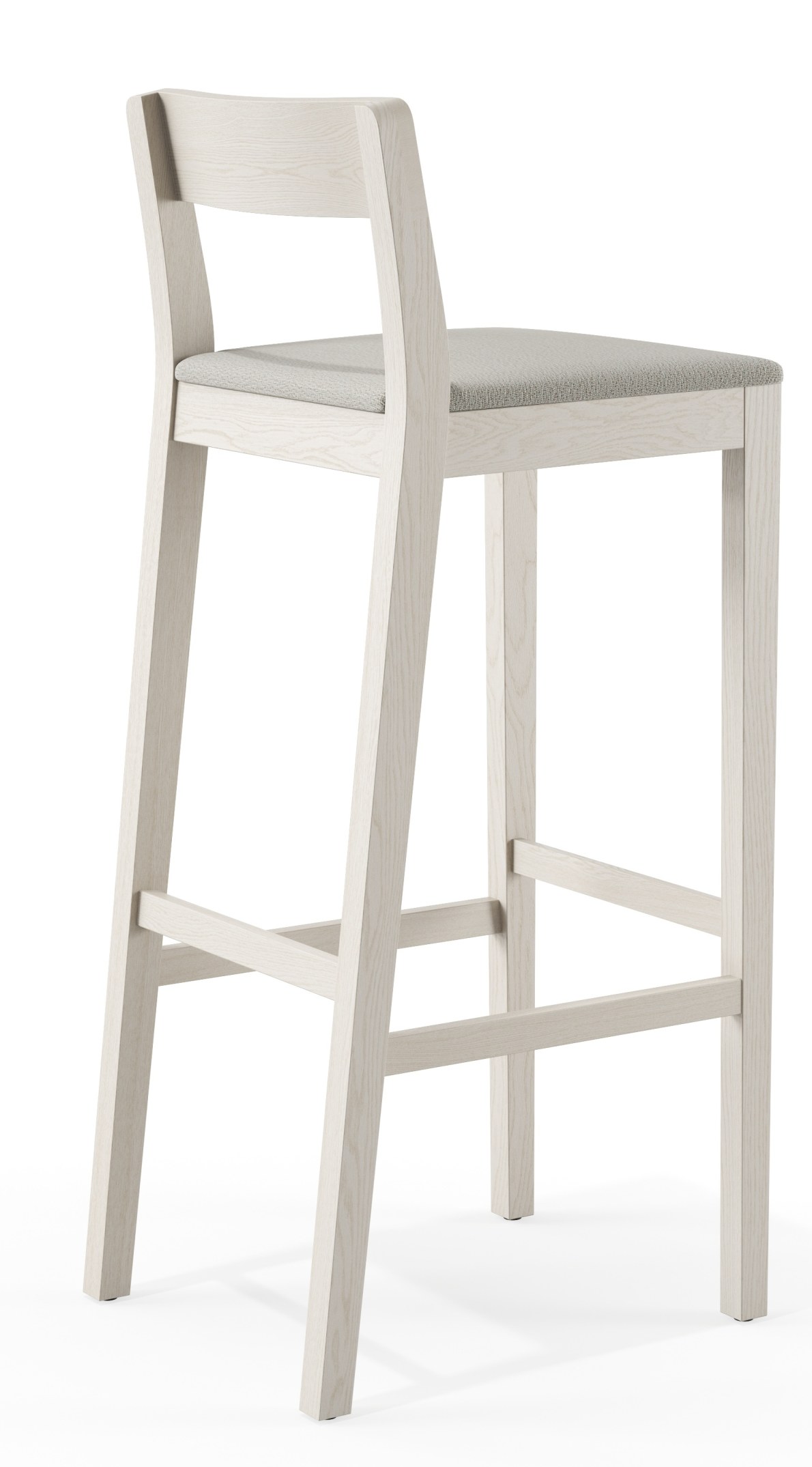 Sit Wood Bar Stool with Seat Cushion Zeitraum Sit Wood Bar Stool with Seat Cushion Zeitraum