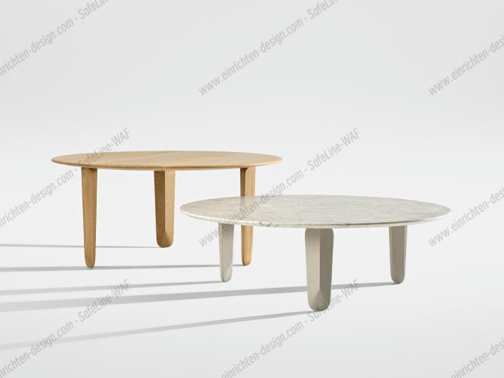 Kuyu Marble Round Marble Coffee Table Round Zeitraum