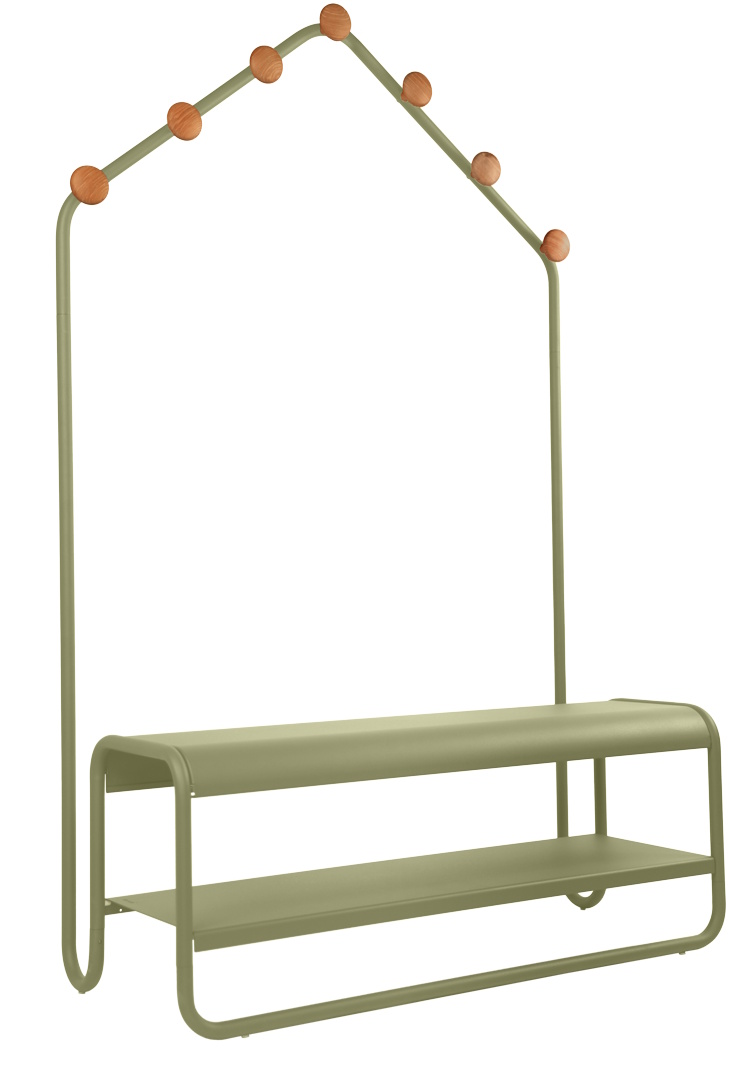 Funambule Coat rack bench Indoor Fermob