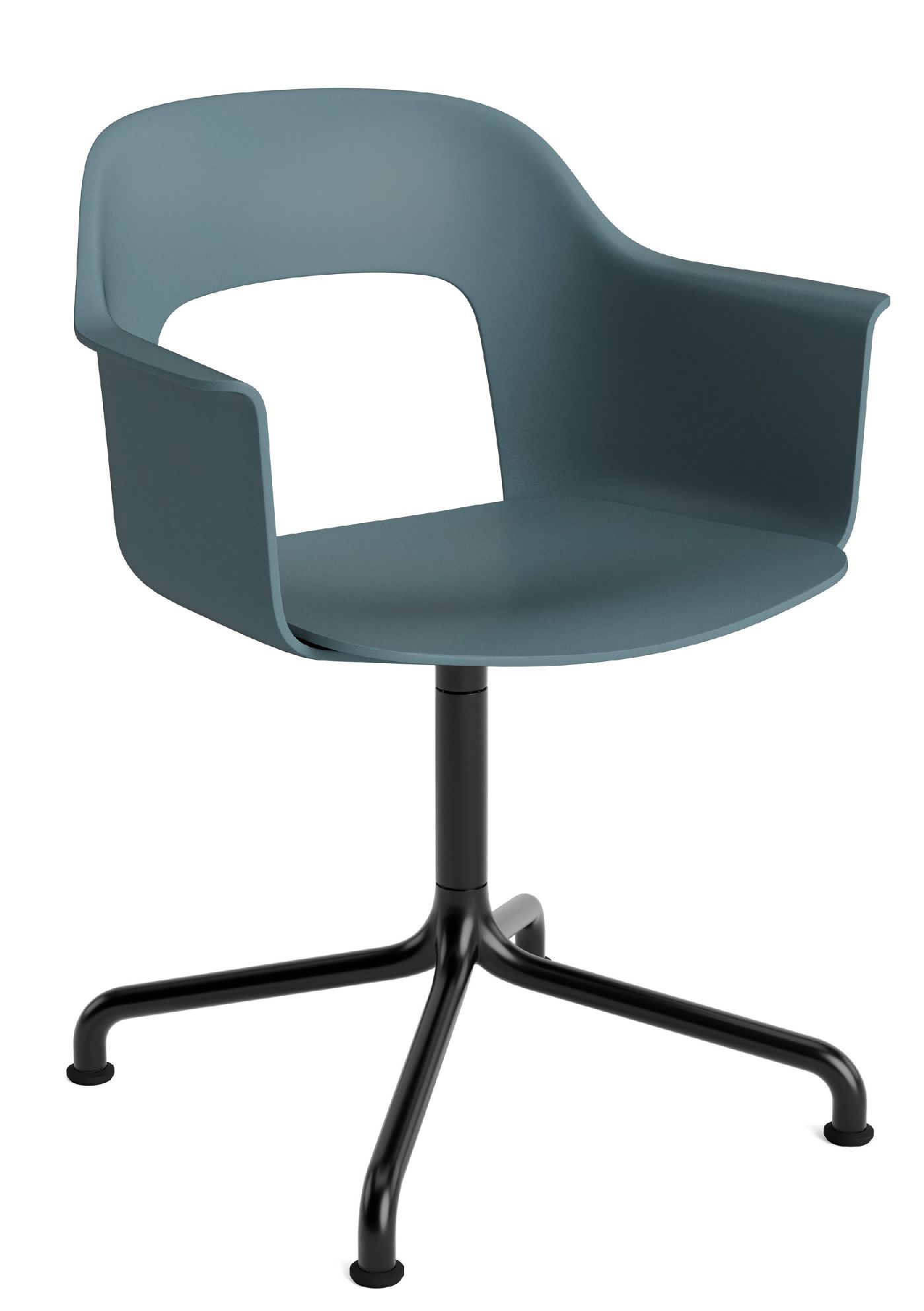 Layout Armchair 251 Armchair 4-star base swivel base with curved base Hay  