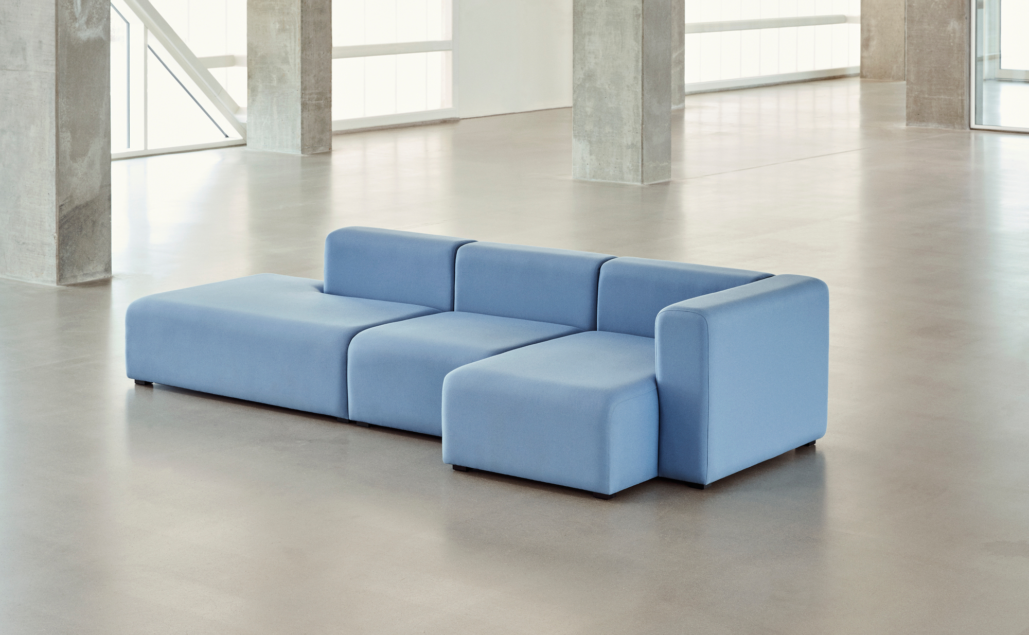 Mags Sofa 3 Seater Combination 4 Hay Hallingdal 130 - Right