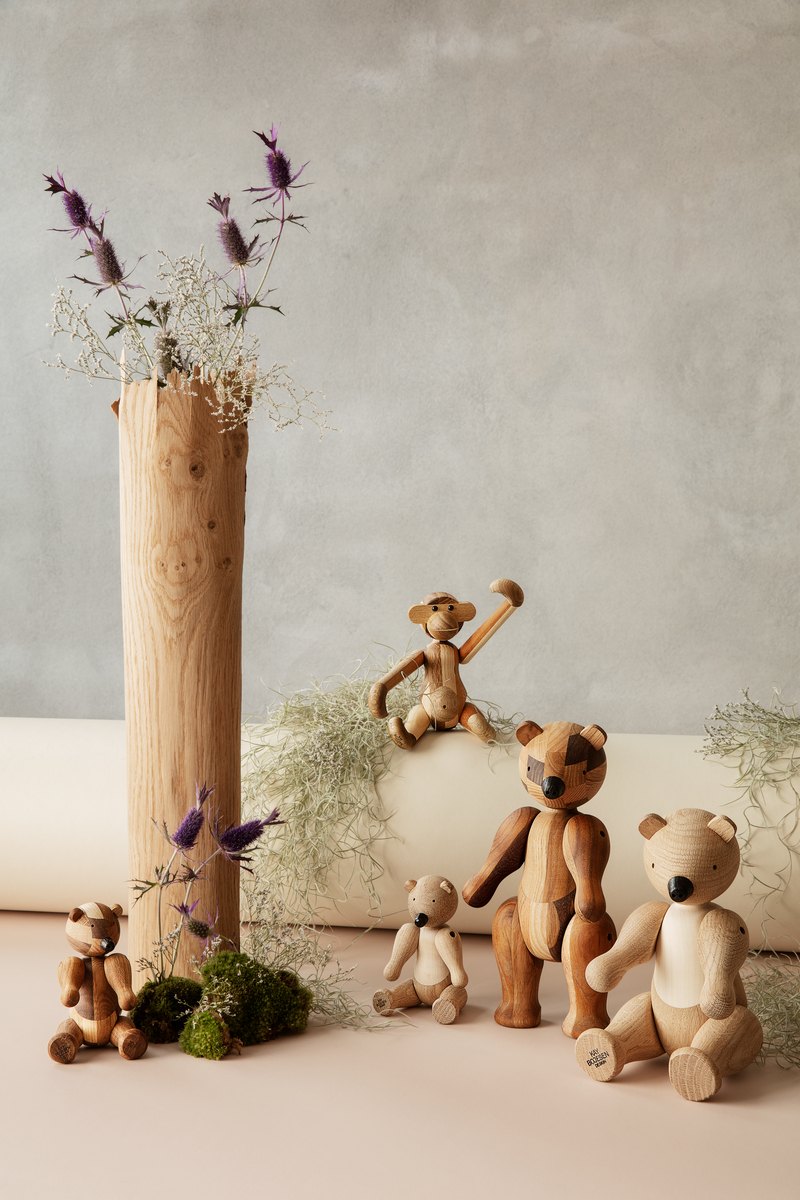  Anniversary Little Bear wooden figure Kay Bojesen SINGLE PIECES