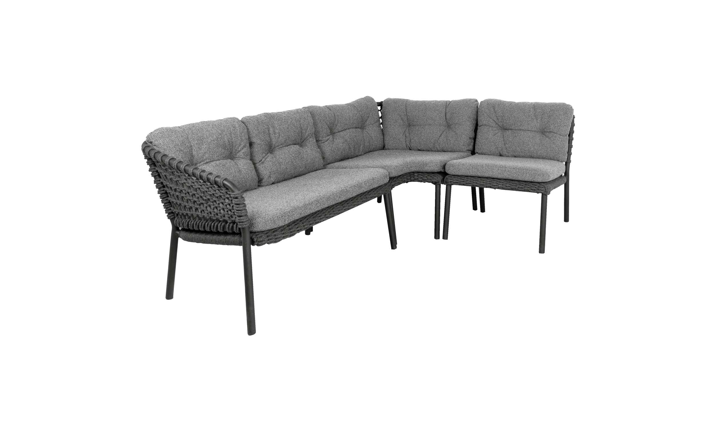 Ocean 2-seater sofa module right Sofa Outdoor Cane-Line